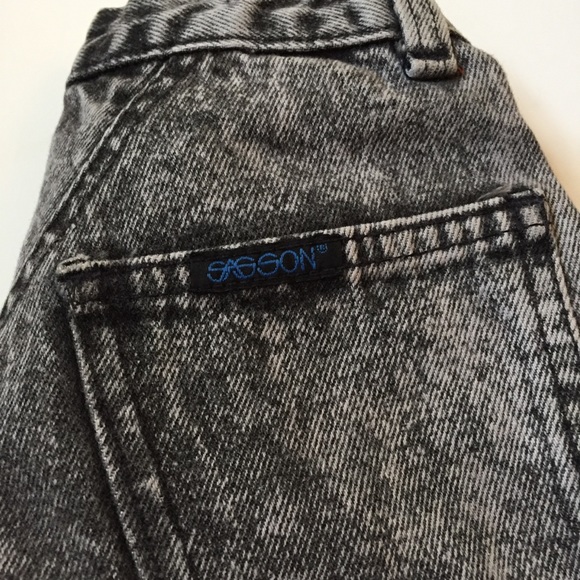 Vintage SASSON youth high waisted jeans 18” petite - Picture 2 of 6